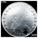 1799 Draped Bust Dollar CLOSELY UNCIRCULATED