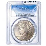 1935 Silver Peace Dollar PCGS MS63