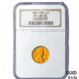 1966 Wheat Cent NGC MS68 RD