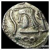 Arabia Felix Sabaean King. Silver Scyphate Drachm
