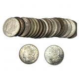 [20 Coins] Mixed Dates Morgan Silver Dollar