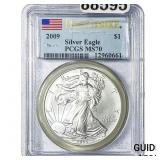 2009 Silver Eagle PCGS MS70