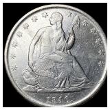 1840-O Silver Seated Liberty Half Dollar  CLOSELY