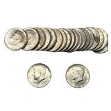 [20 Coins] 1964 Kennedy Half Dollar