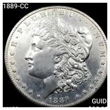 1889-CC Morgan Silver Dollar CHOICE AU