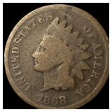 1868 Indian Head Cent NICELY CIRCULATED