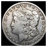 1883-CC Silver Morgan Dollar LIGHTLY CIRCULATED