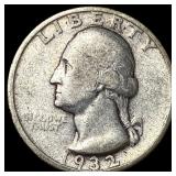 1932-S Silver Washington Quarter LIGHTLY CIRCULATE