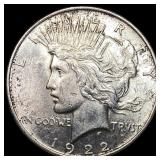 1922 Silver Peace Dollar UNCIRCULATED