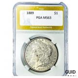 1889 Morgan Silver Dollar PGA MS63