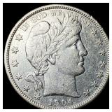 1904-O Silver Barber Half Dollar HIGH GRADE