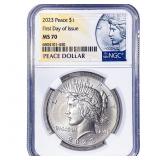 2023 Silver Peace Dollar NGC MS70