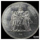 1978 France SIlver 50 Francs