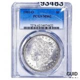 1901-O Morgan Silver Dollar PCGS MS62