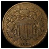 1865 Two-Cent Piece LIGHTLY CIRCULATED