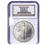 1996 Silver Eagle NGC MS69