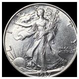 1937 Walking Liberty Half Dollar UNCIRCULATED