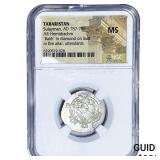 Tabaristan Sulayman AD 787-789 Silver Hemidrachm