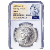 2023 Silver Peace Dollar NGC MS70