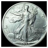 1935-S Silver Half Dollar Walking Liberty CLOSELY
