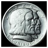 1936 Silver Half Dollar Long Island Tercentenary C