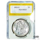 1903-O Morgan Silver Dollar PGA MS63