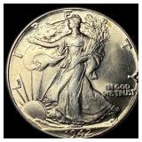1942 Silver Walking Liberty Half Dollar UNCIRCULAT