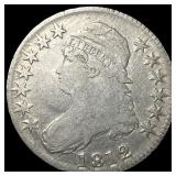1812 Capped Bust Half Dollar LIGHTLY CIRCULATED