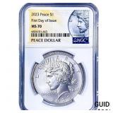 2023 Silver Peace Dollar NGC MS70