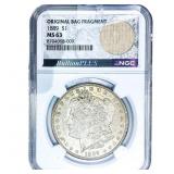 1889 Morgan Silver Dollar NGC MS63