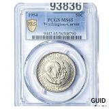1954 Washington Carver Half Dollar PCGS MS65