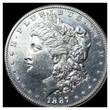 1887-S Silver Morgan Dollar UNCIRCULATED