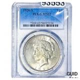 1926-S Silver Peace Dollar PCGS MS62