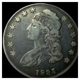 1835 Capped Bust Half Dollar LIGHTLY CIRCULATED