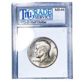 1972-D Kennedy Half Dollar TRU MS64