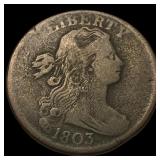 1803 Draped Bust Large Cent LIGHTLY  CIRCULATED