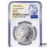 2023 Silver Peace Dollar NGC MS70