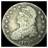 1828 Capped Bust Half Dollar NICELY CIRCULATED