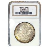 1879-S Morgan Silver Dollar NGC MS65