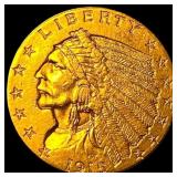 1915 Indian Head Gold $2.50 Quarter Eagle CLOSELY