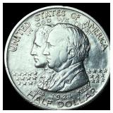 1921 Silver Half Dollar Alabama Centennial CLOSELY