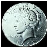 1928 Peace Silver Dollar CLOSELY UNCIRCULATED