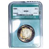 1964 Kennedy Half Dollar NTC MS68