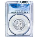 1955 Washington Silver Quarter PCGS PR67