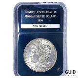 1896 Morgan Silver Dollar  GENUNC