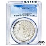 1891-S Morgan Silver Dollar PCGS MS62