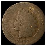 1867 Indian Head Cent NICELY CIRCULATED