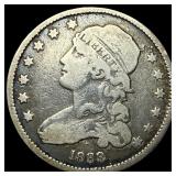 1833 Capped Bust Silver Quarter NICELY CIRCULATED