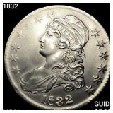 1832 Capped Bust Half Dollar UNCIRCULATED