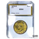 1972-D Kennedy Half Dollar PCI MS64